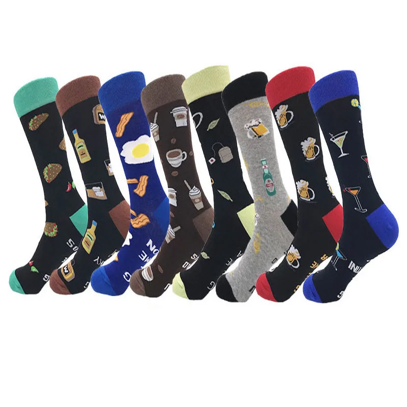 

Autumn and winter new products fashion letters men's socks in tube men and women couples cotton socks stockings factory