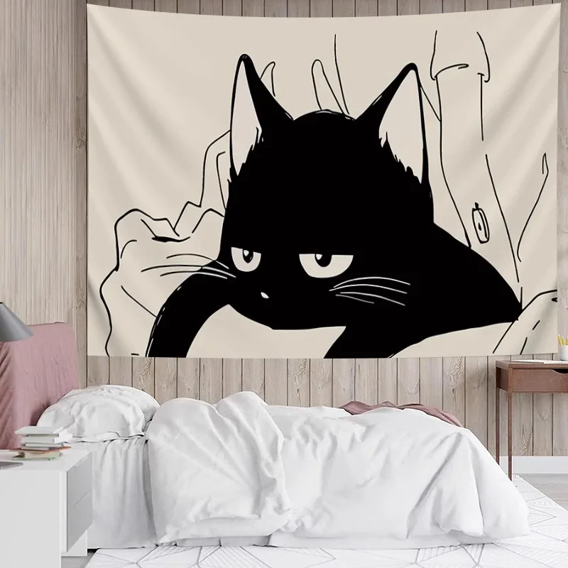 

Ins Стиль Подвесная Ткань Симпатичные Настенные Украшения Гобелен Гобелен Для Дома Гостиной