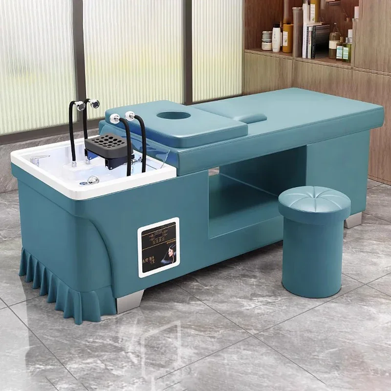 Шампунь кровать для мытья волос Салон Спа стулья укладки стилиста стильное