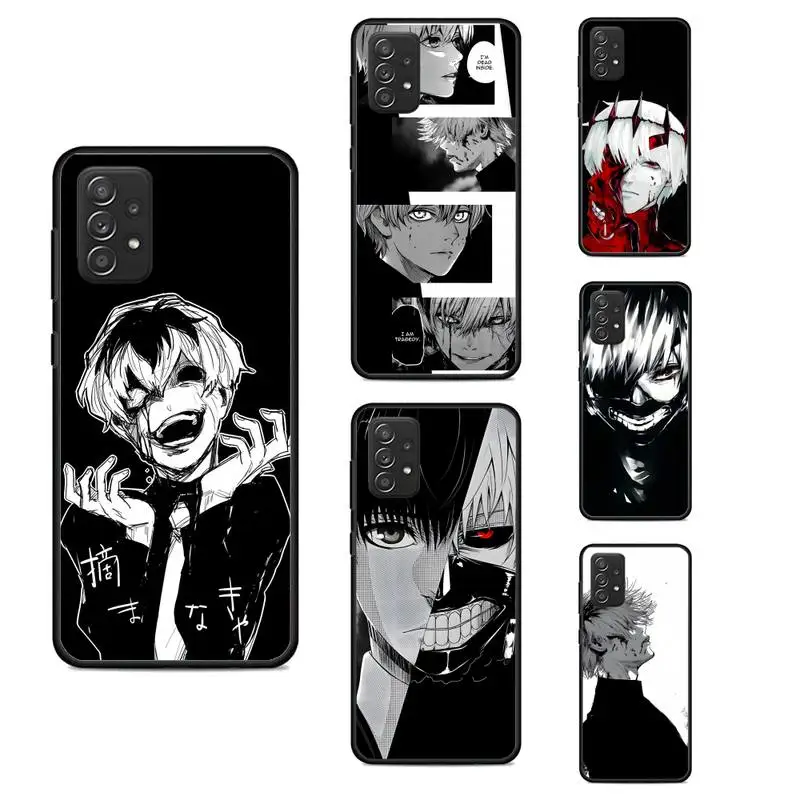 

Tokyo Ghoul Kaneki Ken Anime Phone Case for Samsung A01 A10 A11 A12 A20 S E A21 A30 S A22 A31 A32 A40 A41 A42 Silicone Coque