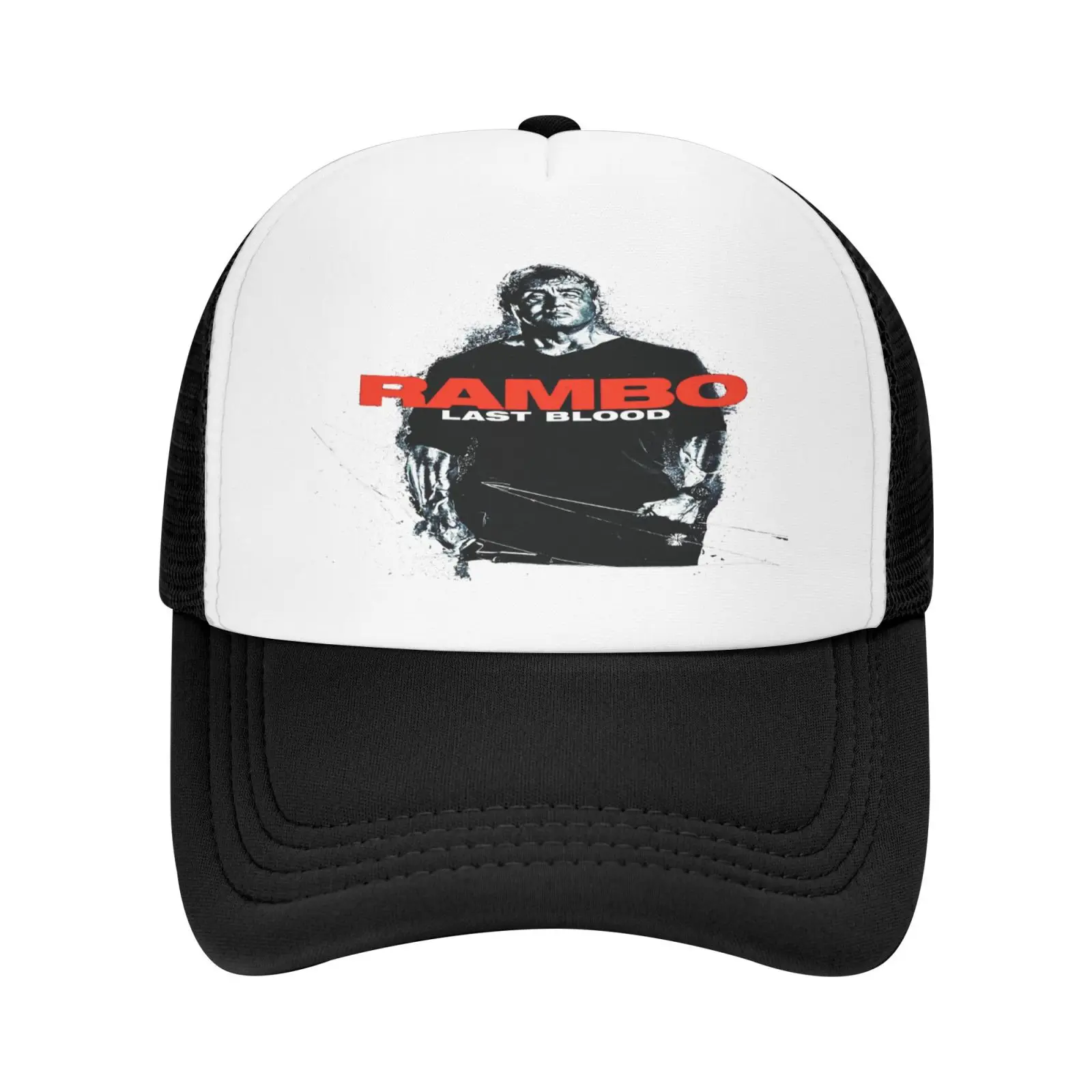 

Rambo V3 Last Blood Action Poster Cap Men Cap Caps For Women Cowboy Hat Russian Hat Beret Women's Hat Caps For Women Beret Man