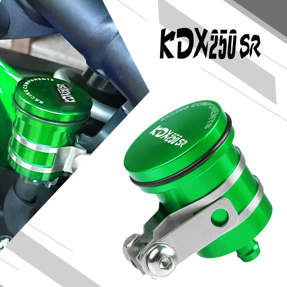 

For Kawasaki KDX250 SR KDX250SR KDX 250SR 1992 1993 1994 Universal Motorcycle Brake Fluid Reservoir Clutch Tank Oil Fluid Cup