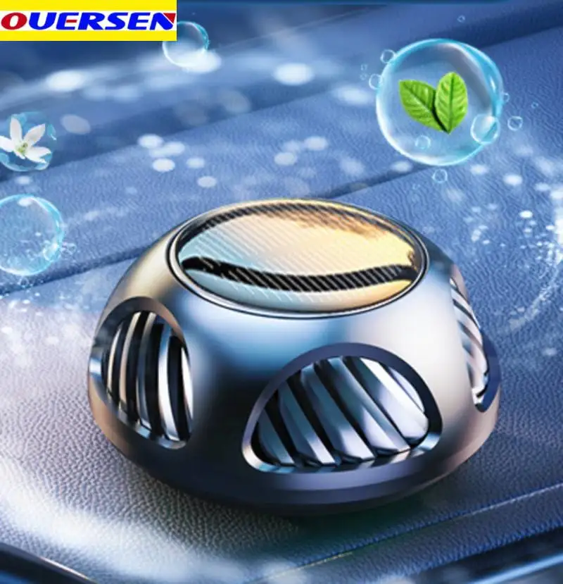 New universal Aromatherapy Solar Rotation Car Air Freshener Perfume Fragrance Auto Aromatherapy Flavoring Car Interior Parfums