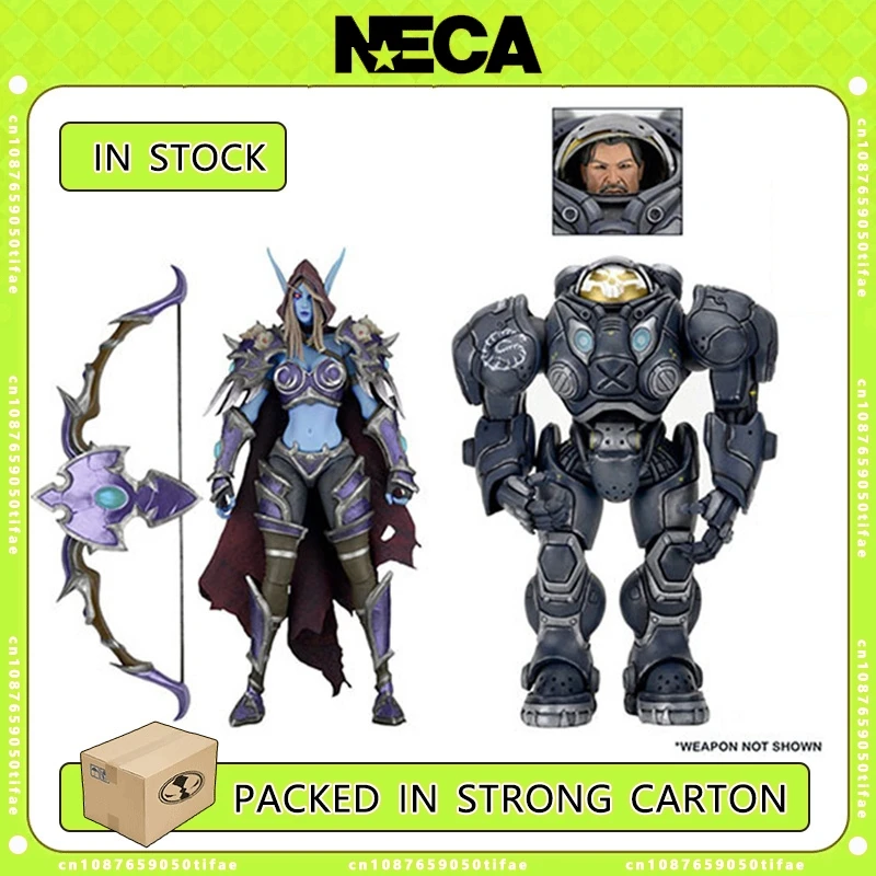 NECA Toys Heroes Of The Storm ( Renegade Commander Raynor &amp Banshee Queen Sylvanas) Blizzard 7 &quotфигурка оригинальная