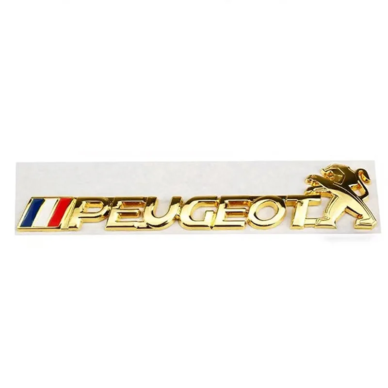 

Наклейка с эмблемой автомобиля, аксессуары для Peugeot 206 307 308 207 3008 208 407 508 2008 5008 301 406 408 607 4008 Rifter RCZ 107 106