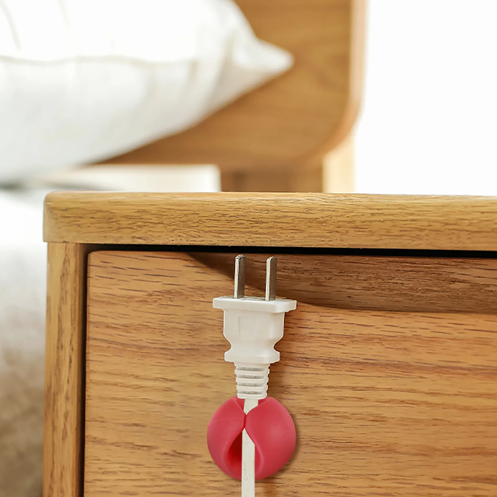 Держатель для кабеля с одним отверстием органайзер зажим приспособление стола