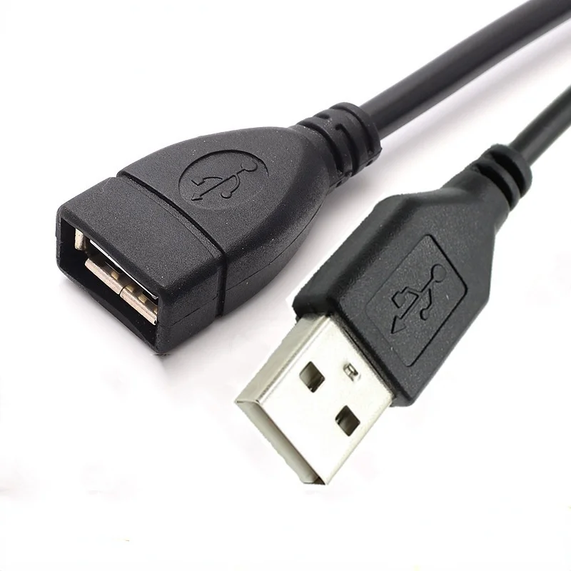 OD3.5 USB 2.0 Extension Line Data Cable Extender Cord Wire 0.5m Mini Usb Cable