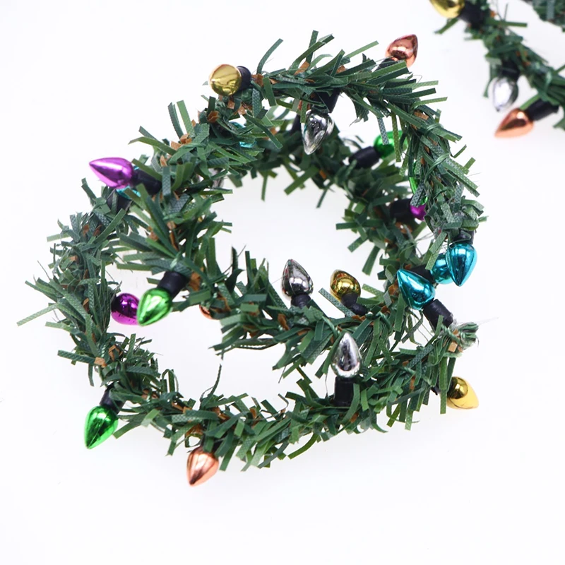 Модель для кукольного домика из ротанга 1/12 искусственная нить Рождественский