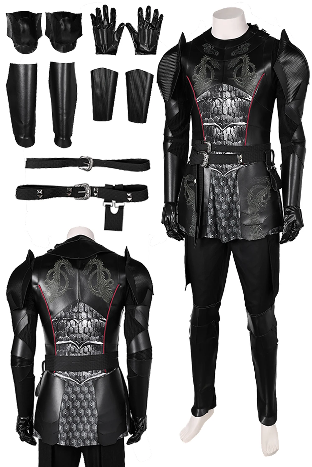 Маскировка средневековой Деймон боевая одежда ТВ Дракон 2 фантастический костюм