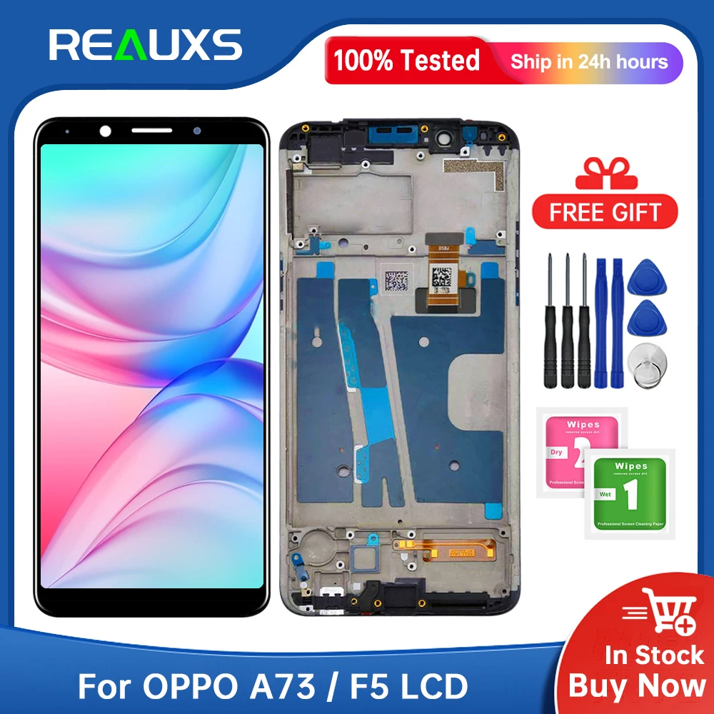 6 0 &quotоригинальный для OPPO F5 Youth LCD дисплей кодирующий преобразователь сенсорного