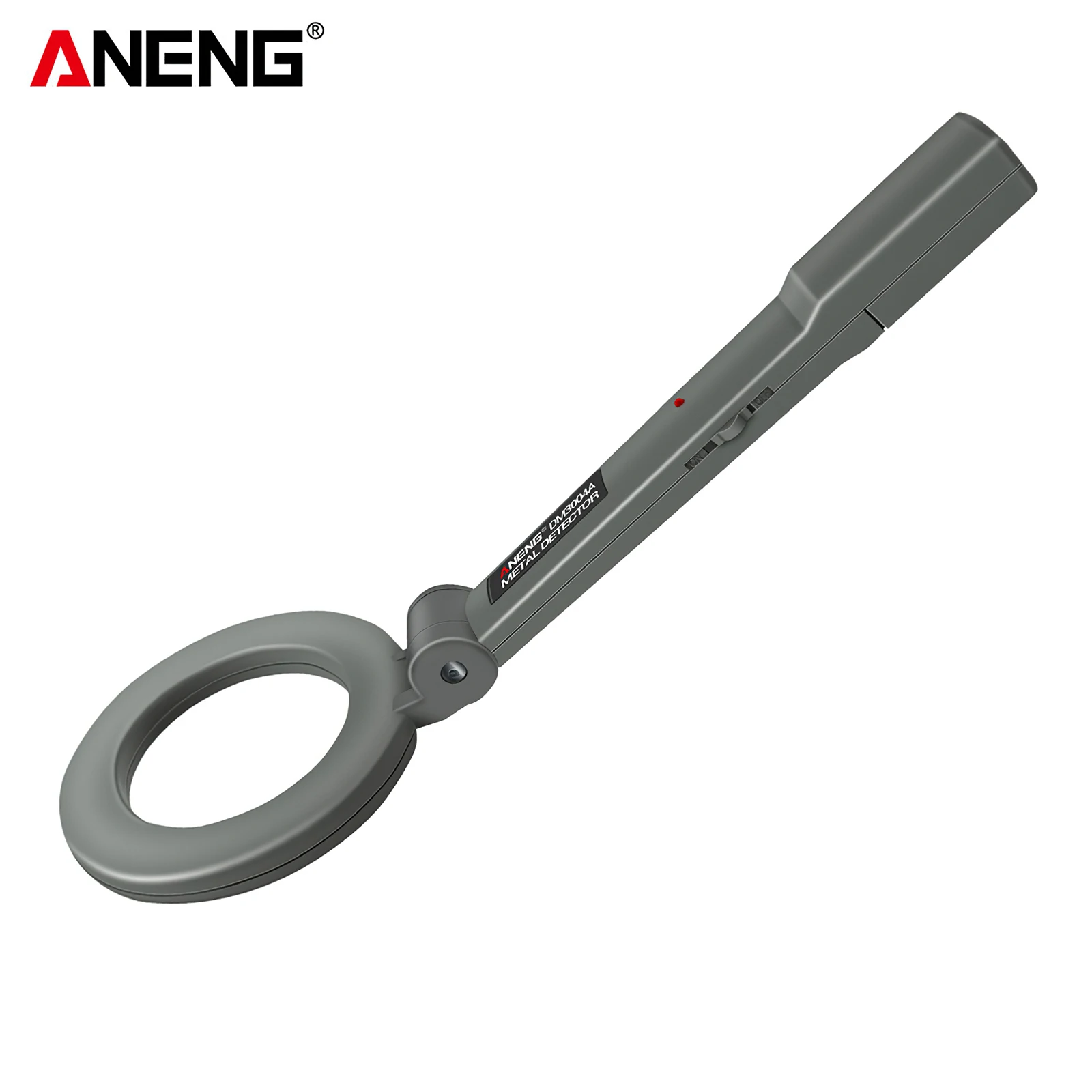 Metal Detector High Sensitivity Handheld Battery-Powered Scanner LED Rotatable Finder With Buzzer Alarm Function |