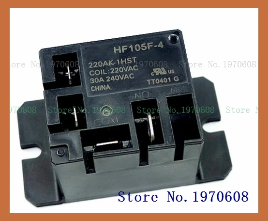 

HF105F-4 220 ak-1х 220 В переменного тока 30 А
