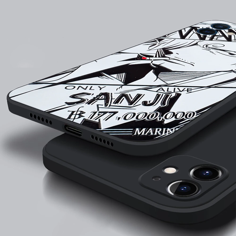 

NARUTO Anime For Apple iPhone 13 12 11 Pro 12 13 Mini X XR XS Max SE 5 6 6s 7 8 Plus Phone Case Liquid Silicon Silicone Cover