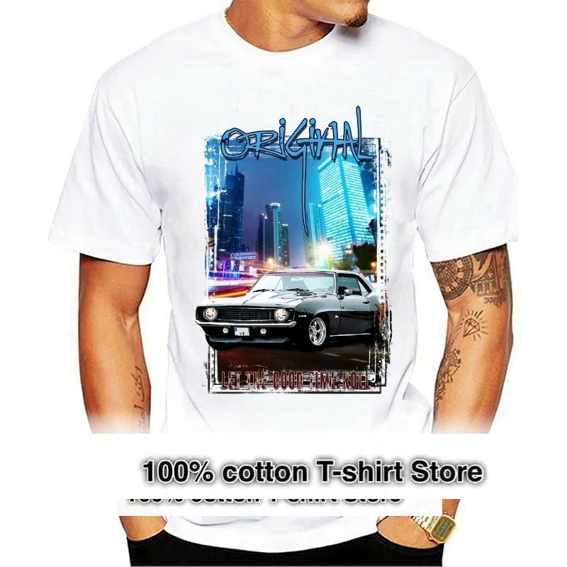 

American Classic Muscle Car Charger Srt Hellca Challenger Auto 2021 New Fashion Men'S T-Shirts Short Sleeve Print T Shirt