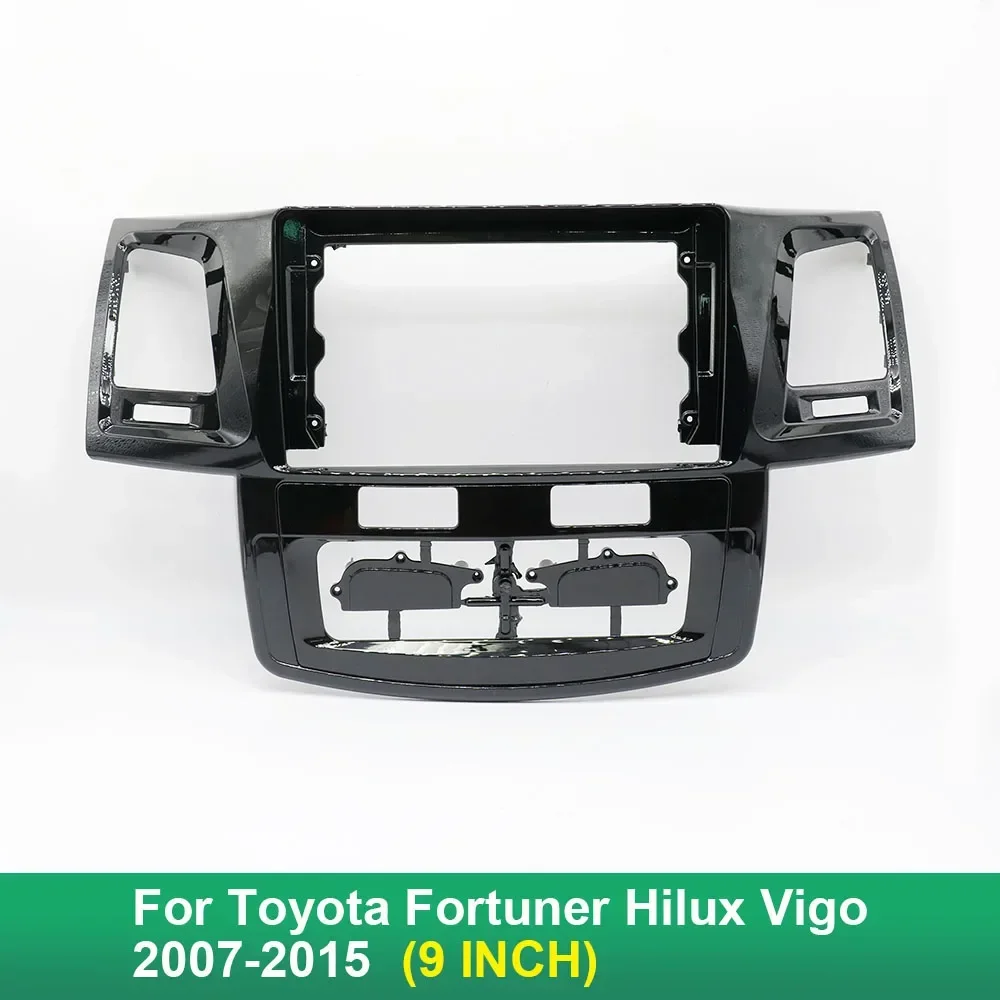 Автомобильная рамка адаптер для Toyota Fortuner Hilux Vigo 2007-2015 9 дюймов Android
