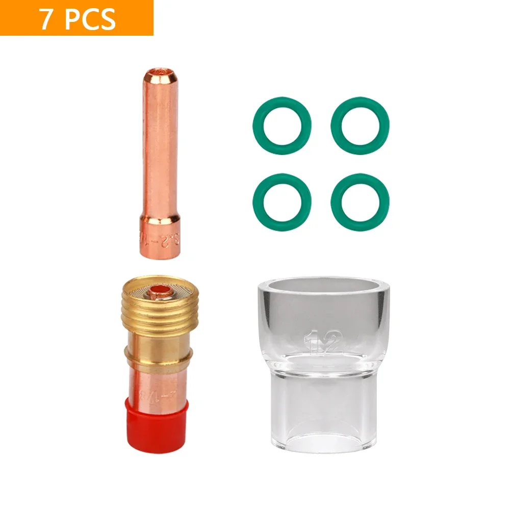 

Набор сварочных горелок TIG Stubby Gas Lens #12 TEMWELL