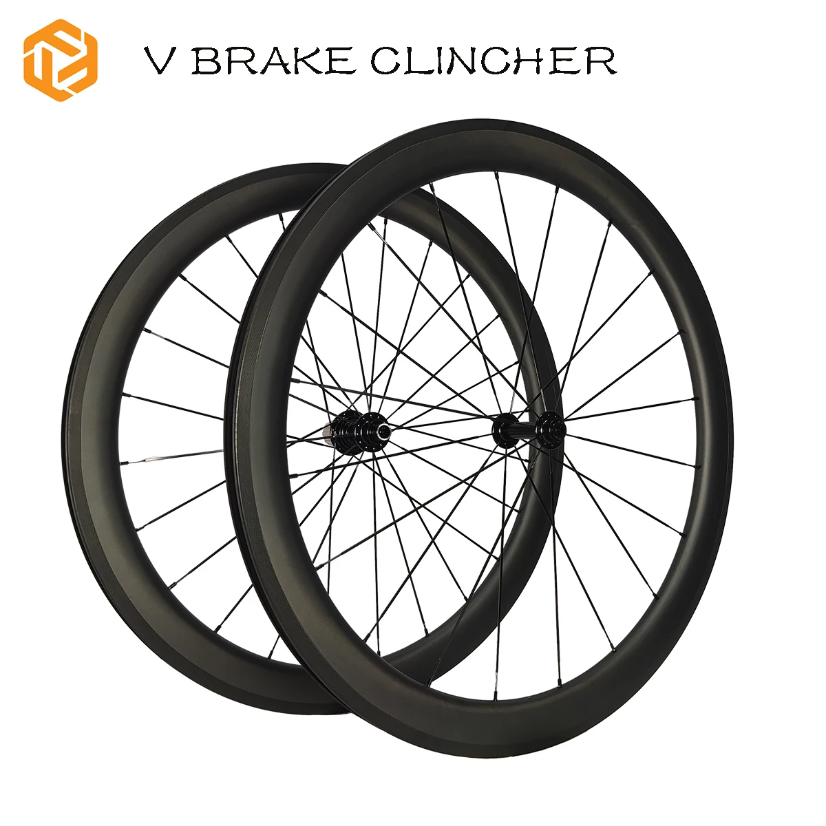 

700c Road Bike Full Carbon Fiber Wheelsets R13 Hubs Clincher V Brake 25mm Width 30 35 38 45 50mm Depth Bicycle Wheels Customized