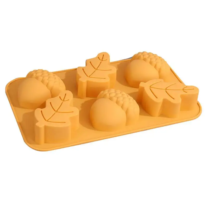 

Pumpkin Soap Mold 6 Cavity Pumpkin Leaf Oak Silicone Molds Fall Fondant Molds Autumn Candy Molds Thanksgiving Themed Molds