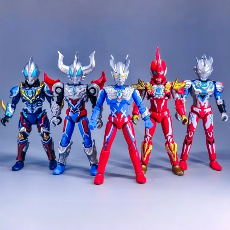 Фото Конструктор BLOKEES Ultraman Galaxy Edition S 1-го выпуска: Гид, З, Альфа, Эдж, Зеро, Тайга. Модель для сборки, украшение, подарок. №2