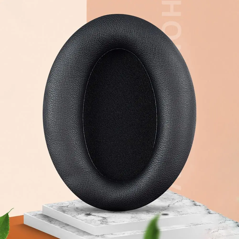 

1 Pair Headphone Sleeves Noise-insulation Replaceable High Elasticity Soft Comfortable Headset Ear Pads for Sony WH-1000XM4