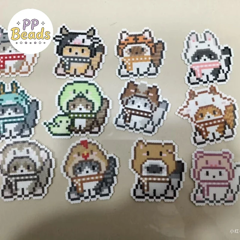 Фото Набор бусин Hama Beads 2.6 мм для термоплавких бусин Perler, креативные пазлы, инструменты для рукоделия, подарки на день рождения, товары для творчества №3