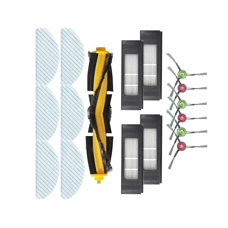 Комплект из 17 запасных частей/аксессуаров совместимых с Yeedi Vac 2 Pro Запчасти для