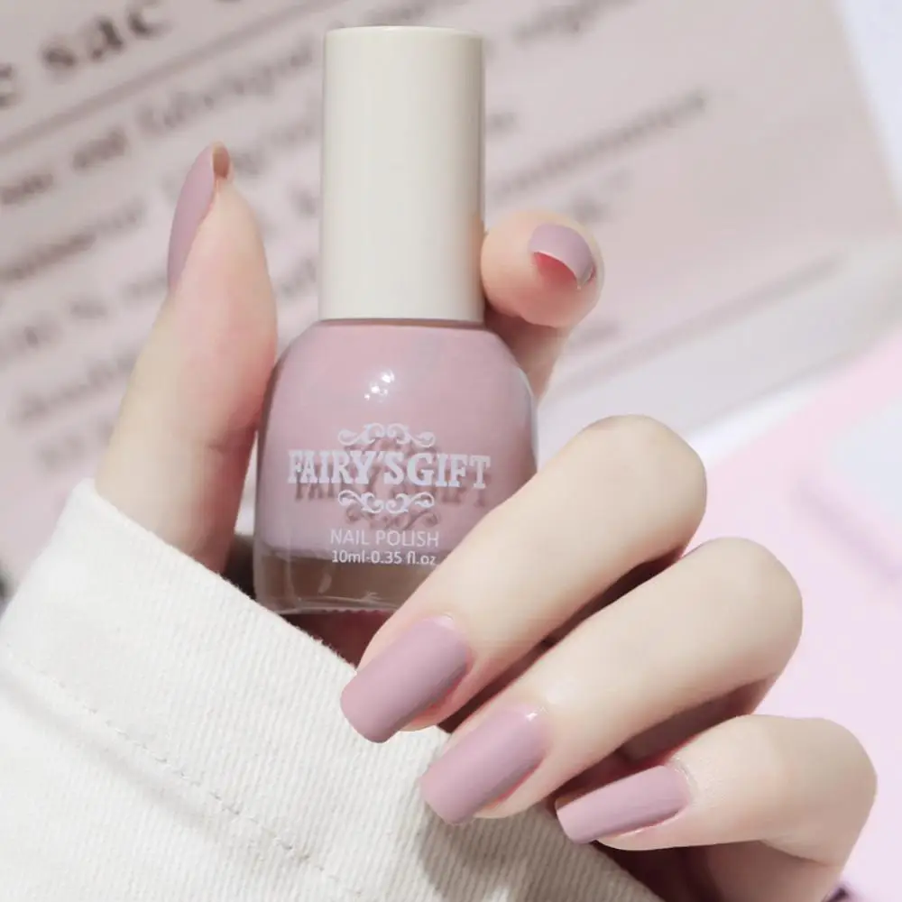 

10 мл матовый жирный гель лак для ногтей Быстросохнущий полуперманентный неблестящий маникюрный лак водонепроницаемый гель без запаха для ...