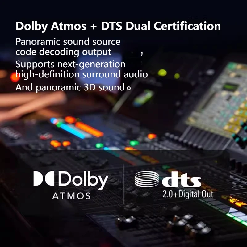 Медиаплеер Doopoo UHP-3001 Dolby Vision панорамный звук Blu-ray 8K проигрыватель жестких дисков
