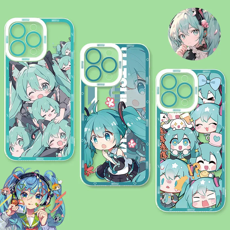 Фото Чехол Sweet M-Miku для Xiaomi POCO X6 X7 X5 Pro X3 NFC F3 F5 F6 F7 Ultra M5S C65 M7 M6 Pro 4G 5G 14T 13T 12T 11T 14 11 Lite 5G №2