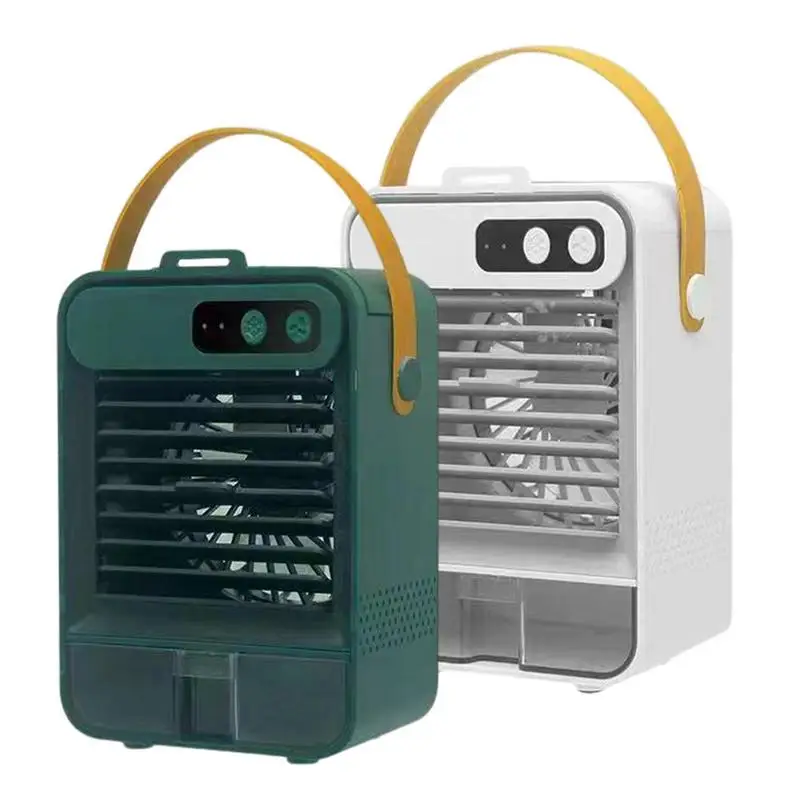 

Портативный воздушный кулер, увлажнитель воздуха, испарительный охладитель с 3-скоростной регулировкой, портативный Настольный вентилятор...