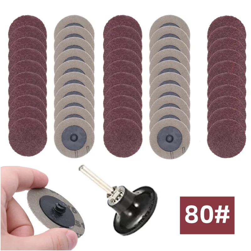 

51 шт., 50 мм, 2 дюйма, шлифовальный диск для Roloc 24-320, шлифовальная подушечка, абразивные инструменты, деревообрабатывающие отделочные аксессуары для вращающихся инструментов