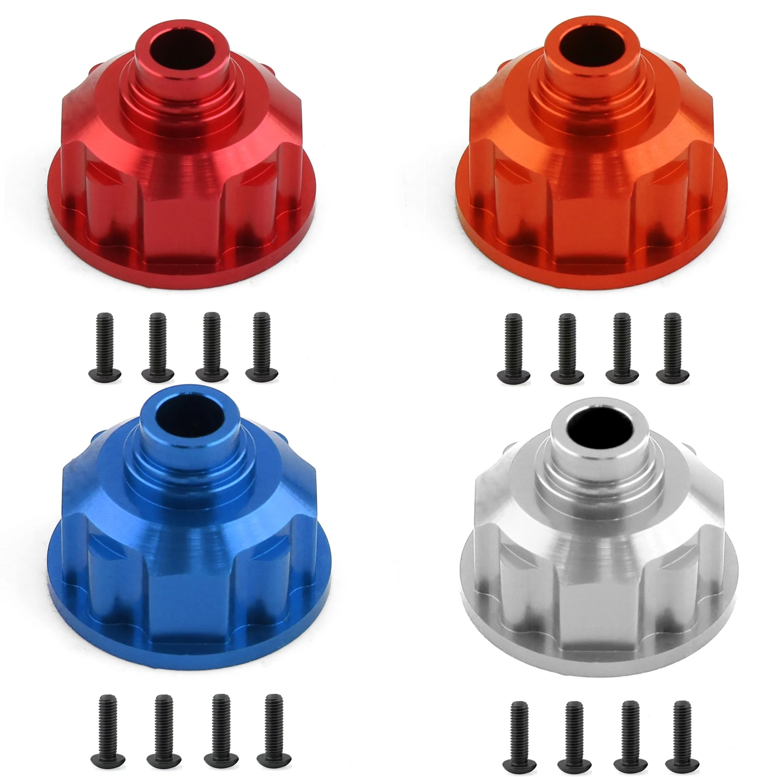 

Metal Diff Case Differential Case Housing 8681X for Traxxas E-Revo VXL 1/10 RC Car Upgrade Parts Accessories