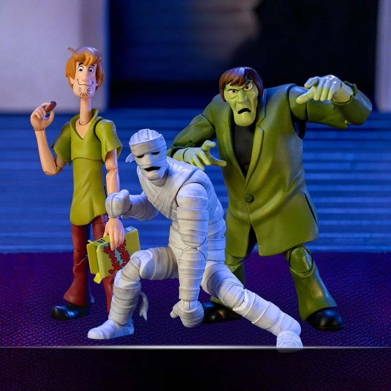 Фото В наличии: Коллекционная подвижная фигурка Jada Scooby-Doo 1/12 Шагги, Стакер, Анка, Мумия, 6 дюймов, подарок на день рождения №2