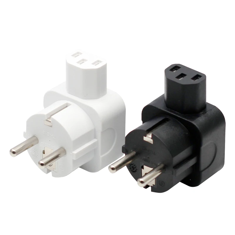 

C13 To EU European Standard 3 Pin Male Plug Power Adapter Industrial Plug