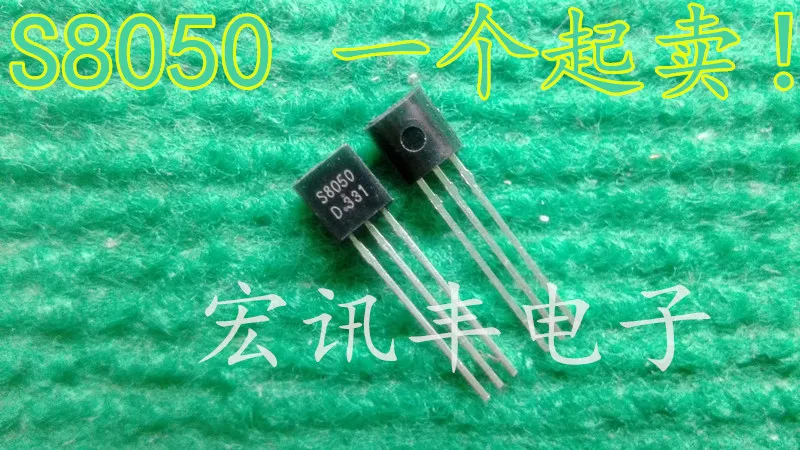 

50pcs original new S8050 8050 0.5A/40V NPN transistor TO-92 is better at large quantity and price