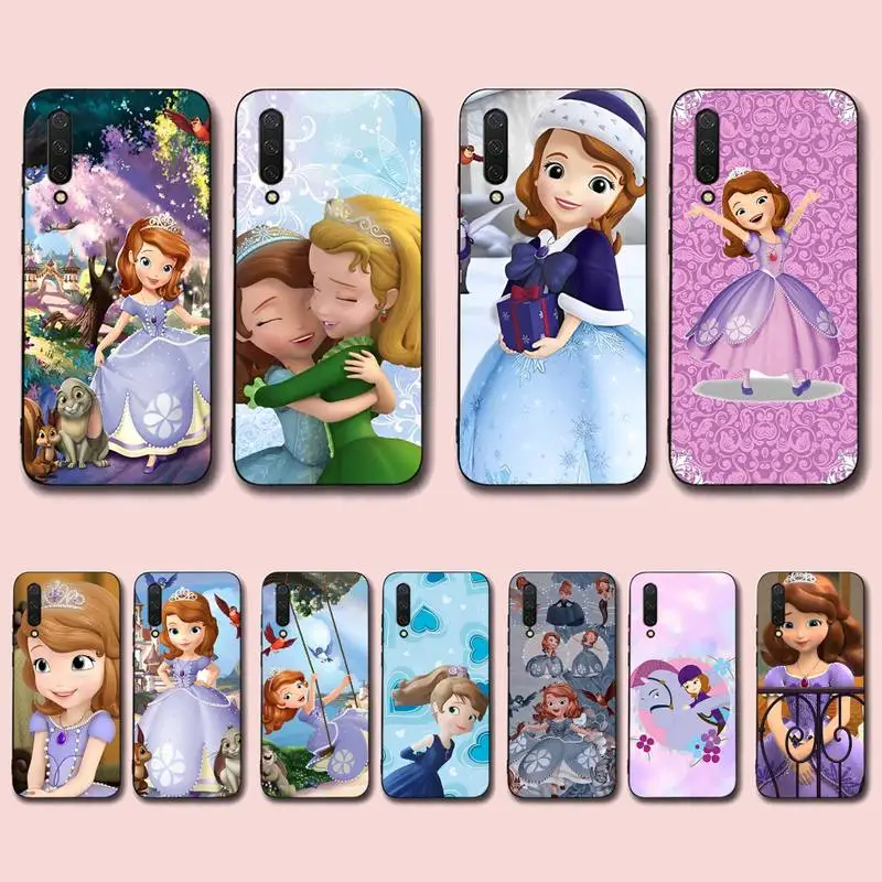 

Disney Princess Sofia the First Phone Case for Xiaomi mi 5 6 8 9 10 lite pro SE Mix 2s 3 F1 Max2 3
