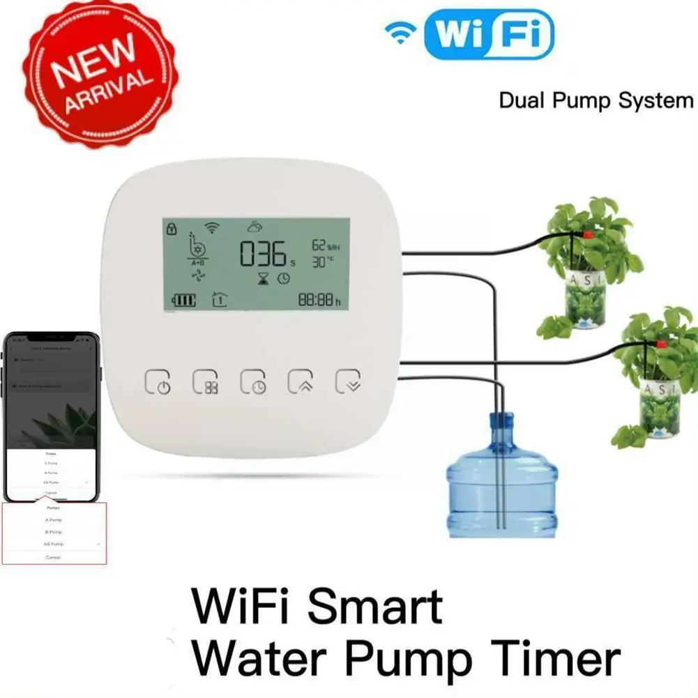 

WiFi Smart Watering Machine Machine Automatic Micro-drip System Irrigation System Plants Controller Irrigation X4I5