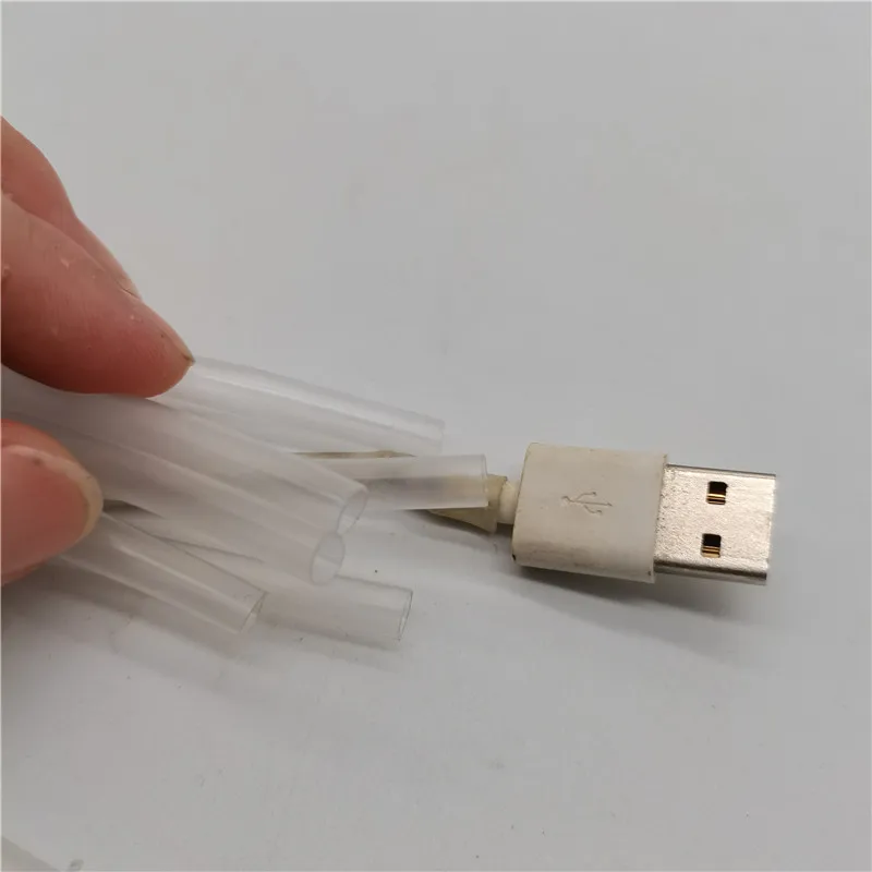 Прозрачная термоусадочная трубка 5/10 м-1 мм 1 5 2 3 4 6 8 | Строительство и ремонт