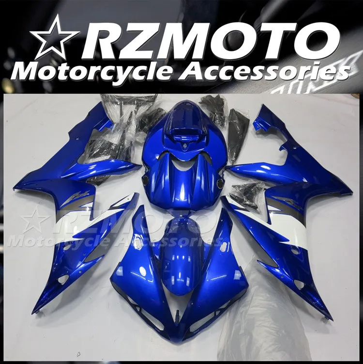 

Новый комплект обтекателей под давлением из АБС-пластика для мотоцикла, подходит для YAMAHA YZF- R1 2004 2005 2006 04 05 06, комплект обтекателей белого и си...