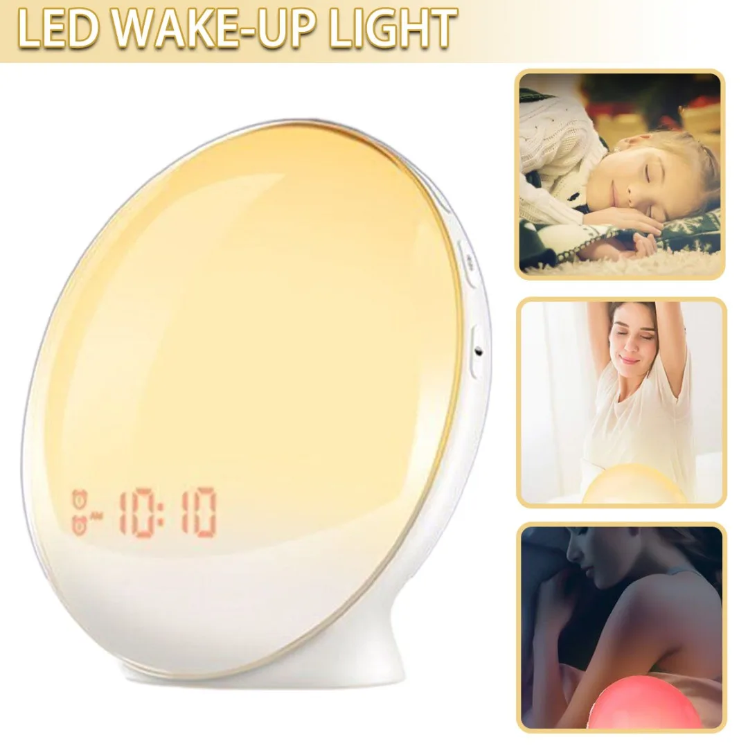 Bedside Ambiance Lamp 9 Minutes 5 Times Snooze Function