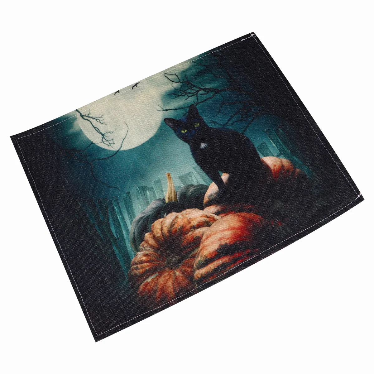 1pc Linen Cotton Placemat Cup Mat Placemats Placemat Placemats