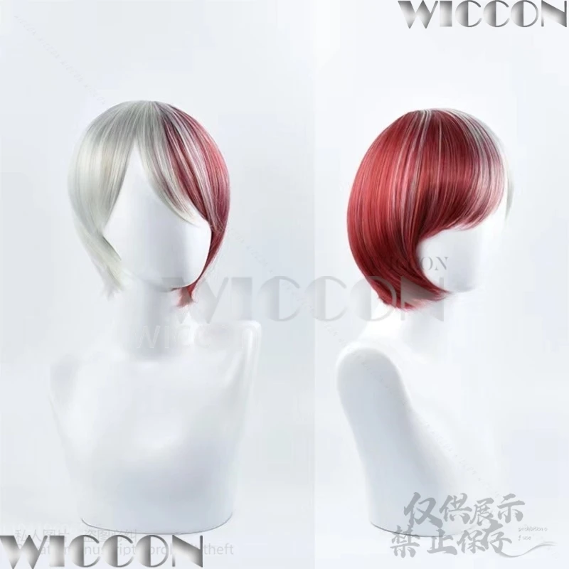 Горячее аниме Todoroki Shoto косплей My Herooo костюм Академии боевая форма топ брюки пояс