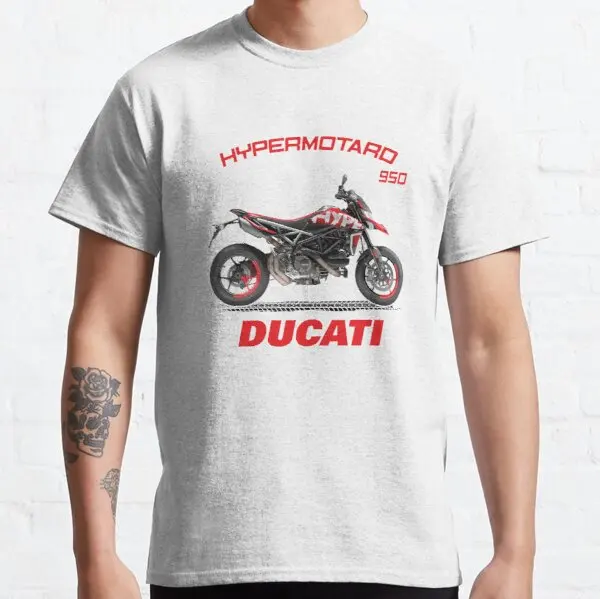 

Graphic Designer Apparel and Accessories of DUCATI HYPERMOTARD 950 RVE t shirt for BMW Daelim MV Haojue CCM Benelli YMHAHA