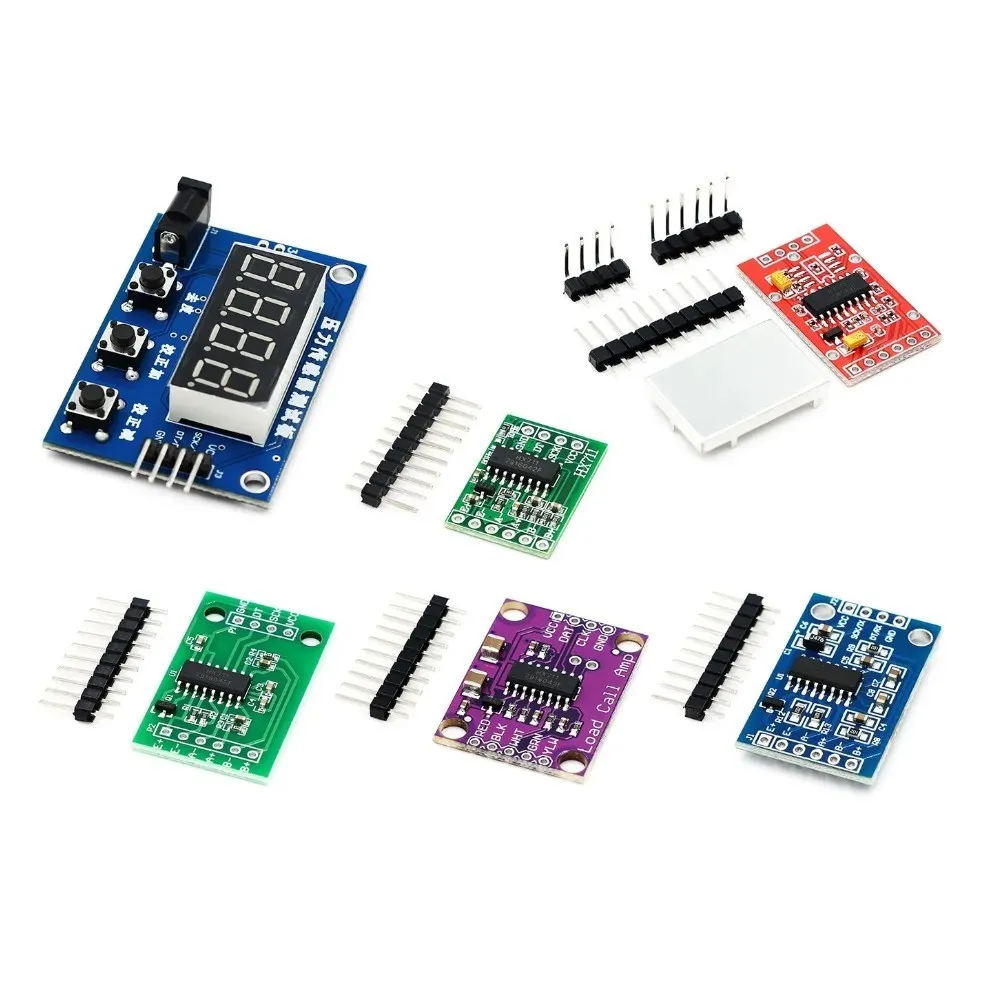 Тензодатчик 1 кг 5 10 20 HX711 AD модуль датчик веса электронные весы давления из