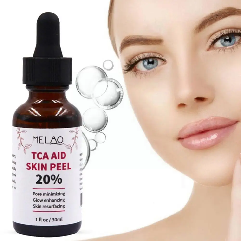 

30ml Tca Aid Skin Peel Trichloroaectic Acid 20% Skin Skin Face Minizing Care Spots Pore Serum Peel Wrinkles S5q7