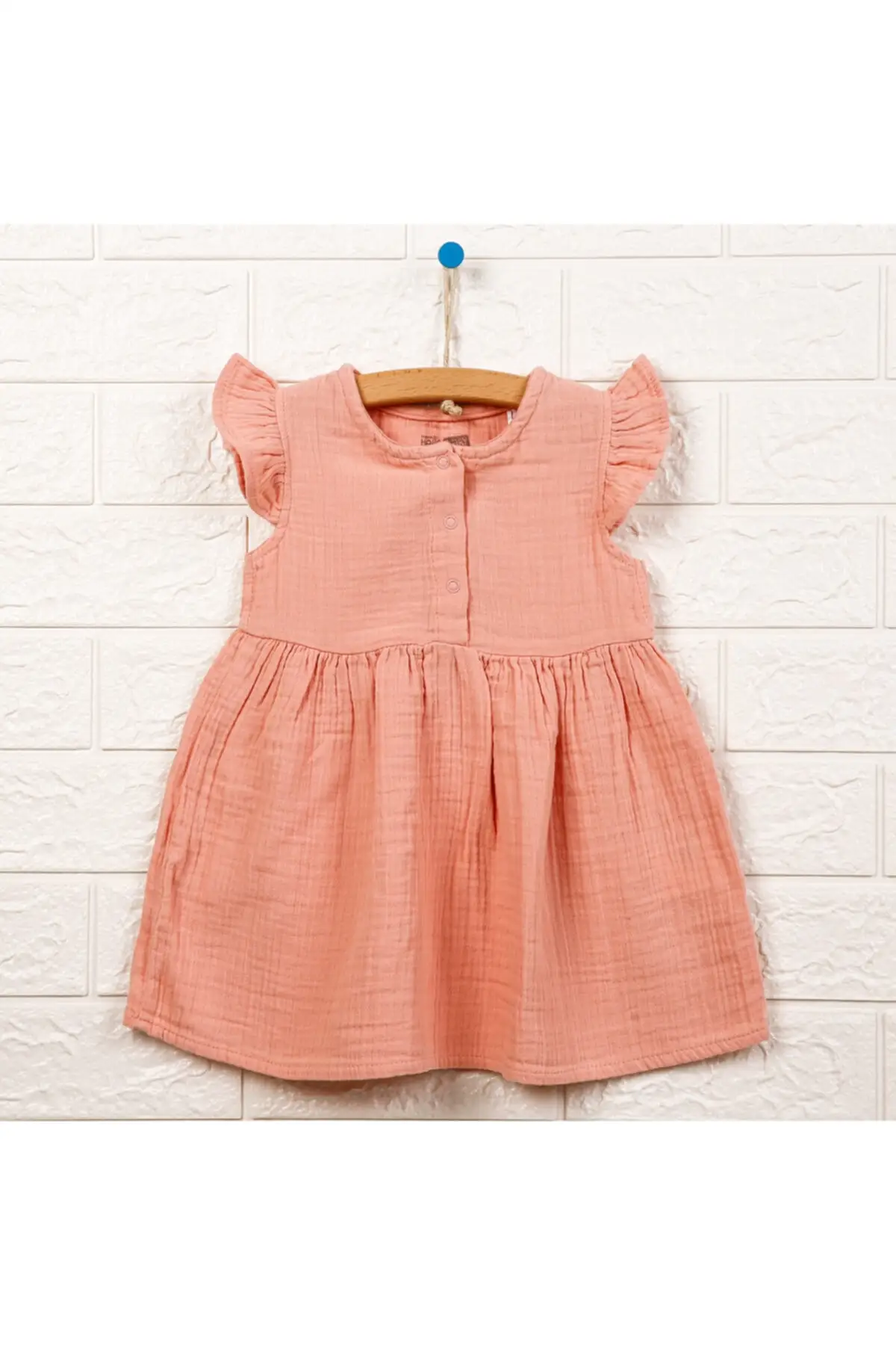

Baby girl Pink Müslin Dress