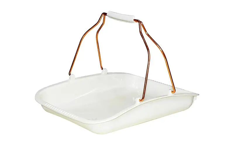 

portable Bread Baskets With Handles Universal Handheld Decorative Fruit Storage tray Durale Stackable Bread Storage Basket