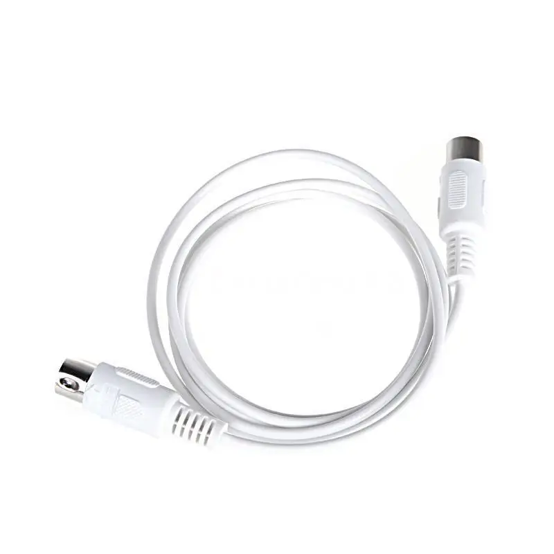 5-контактный удлинительный кабель MIDI DIN PLUG папа-папа 3 м/9 8 фута белый