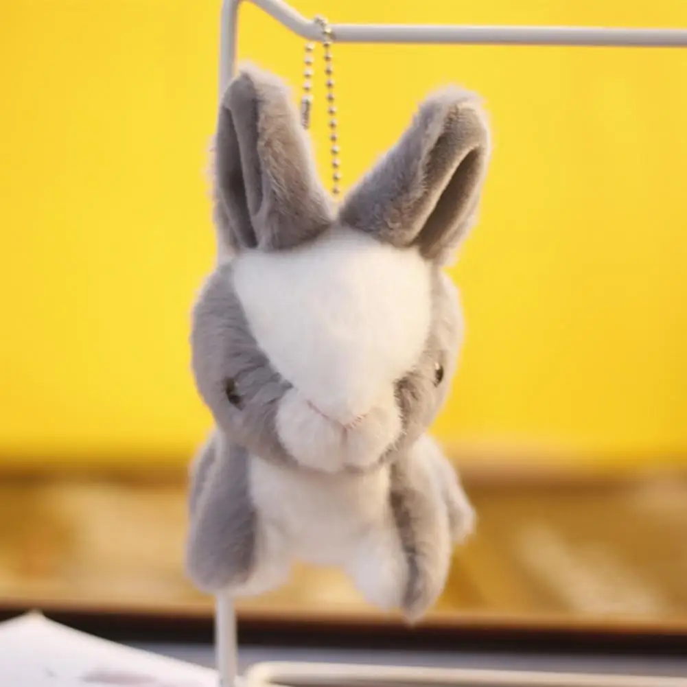 

Durable Rabbit Bag Keychain Pendant Bunny Pendant Decoration Smell-less