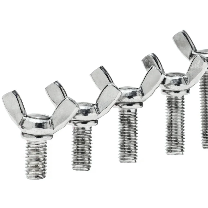 Винты из углеродистой стали для ручной затяжки болты-бабочки винты с крыльями